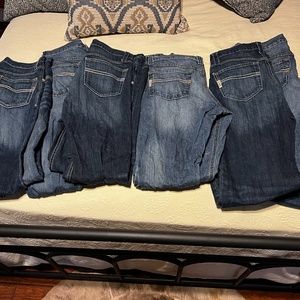 7 pairs of cinch jeans